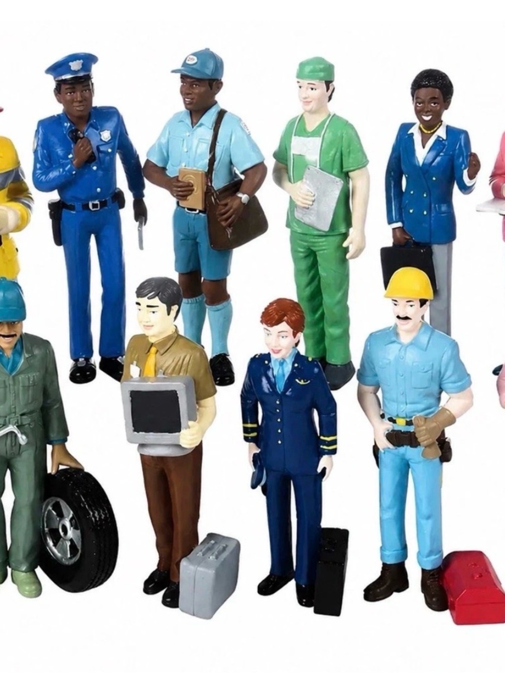 Children's Career Figures Playset - Multicolor